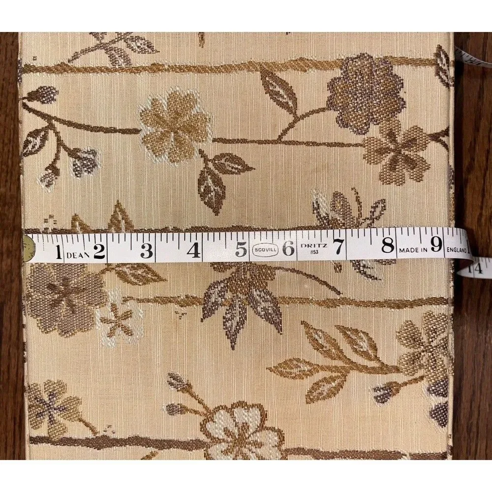 Neiman Marcus Vintage Fabric Jewelry Box Made In Italy